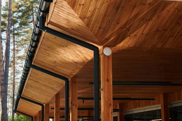 Porch Gutter Installation in Everett