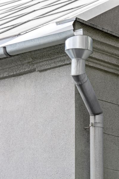 Galvanized Gutter Installation in Everett